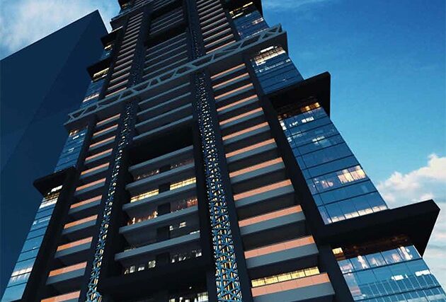 LEASE – Luxury 4 BHK + SRB Apartment in sumer trinity vertical, Prabhadevi, Mumbai